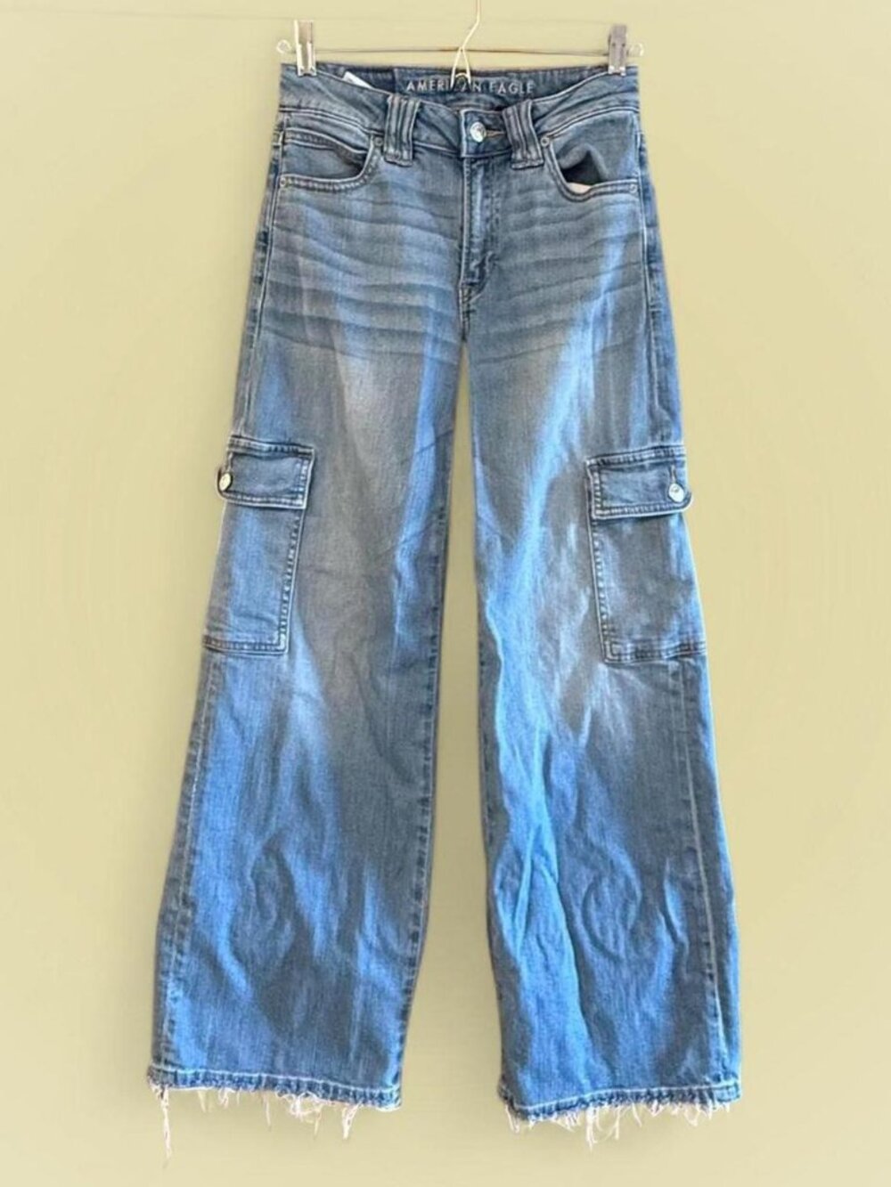 American Eagle Baggy Wide Leg Jeans